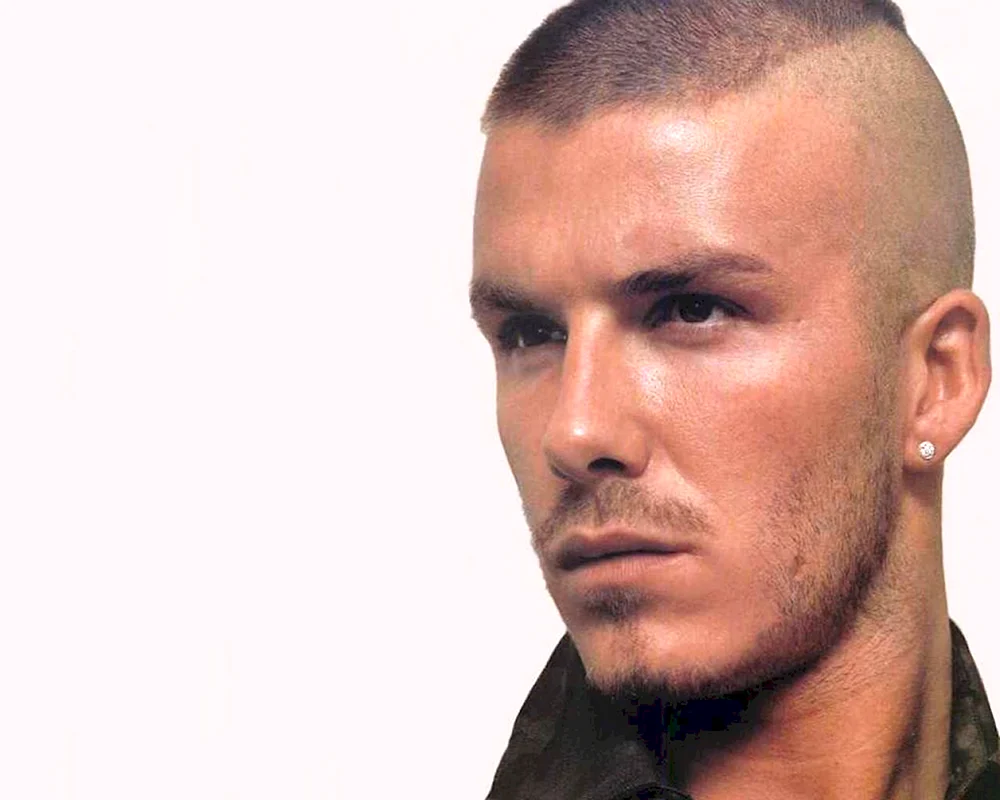 David Beckham Irokesenschnitt