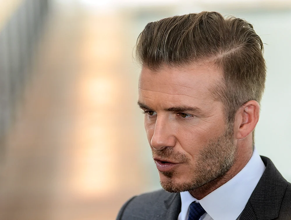 David Beckham Kurzhaarschnitt