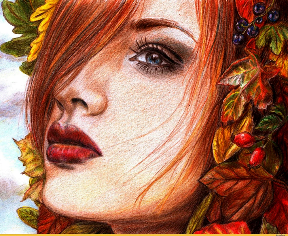 Mädchen blonde Kunst