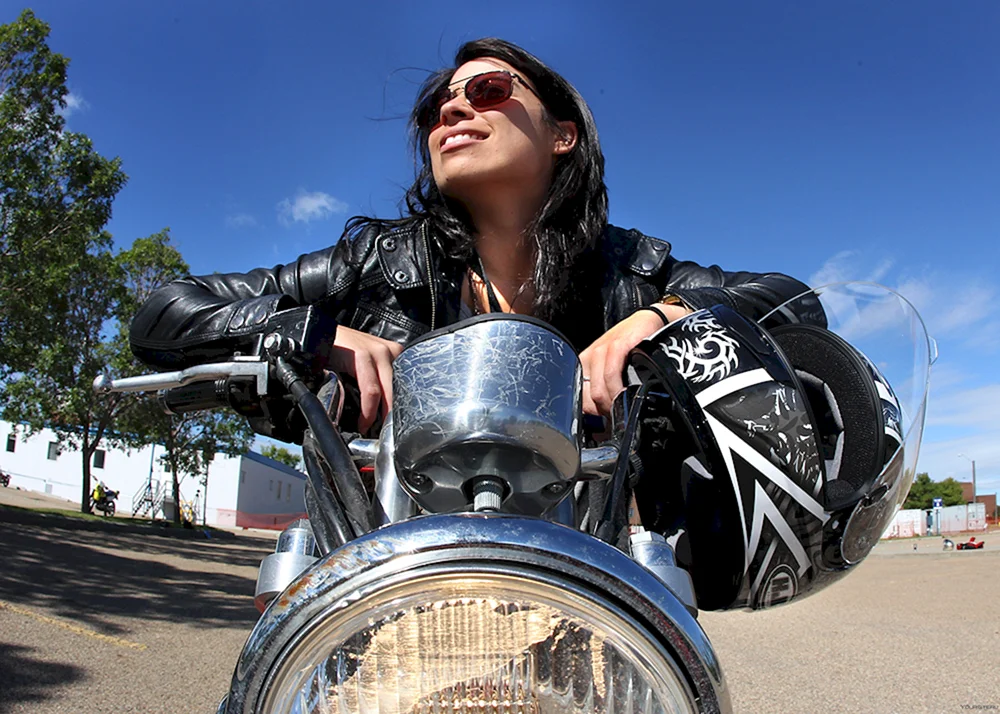 Mädchenbiker