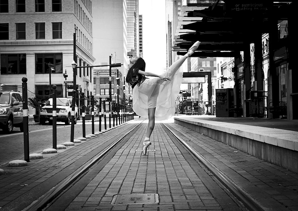 Ballerina-Mädchen