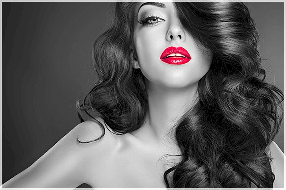 Rotes Haar