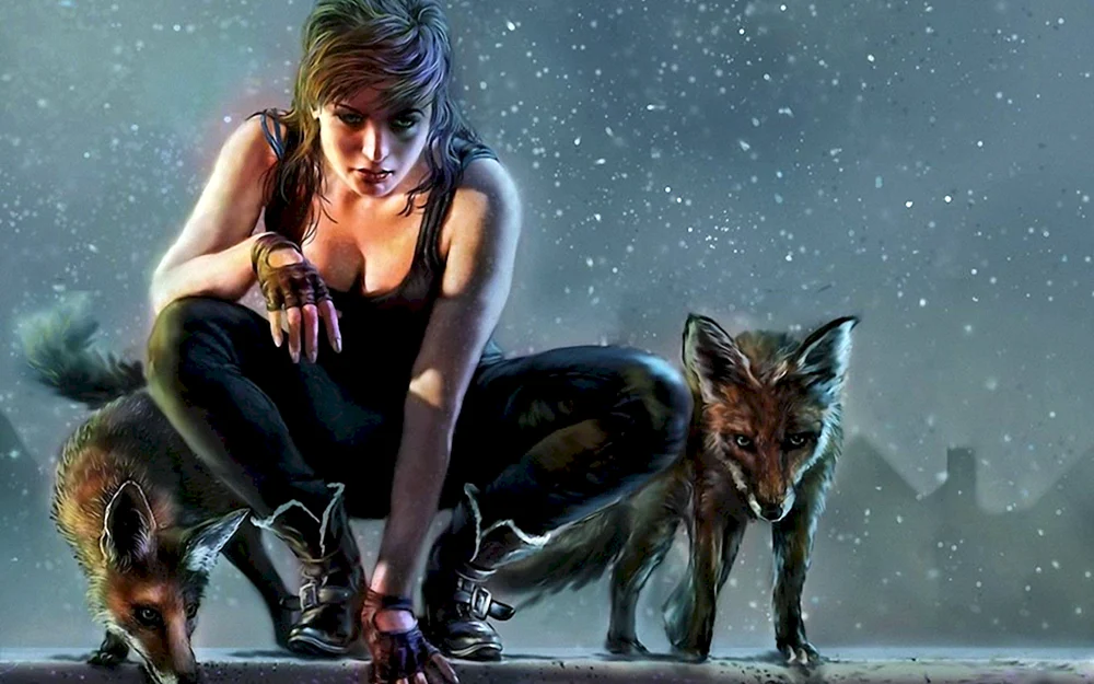 Halb Mensch halb Wolf Anime.