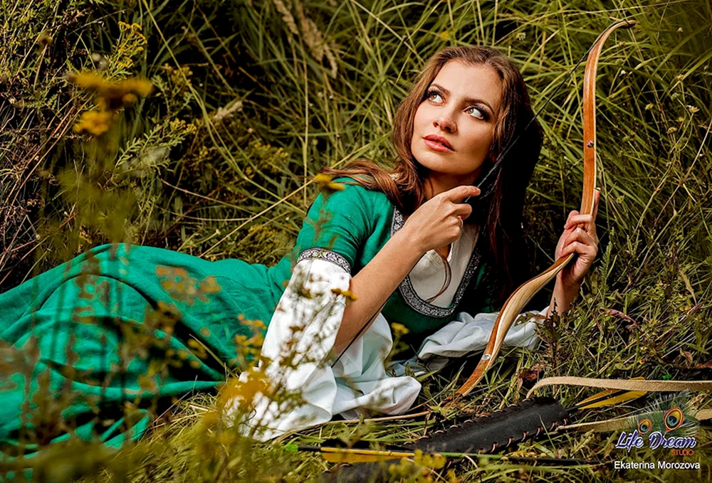 Mädchen aus Märchen Foto