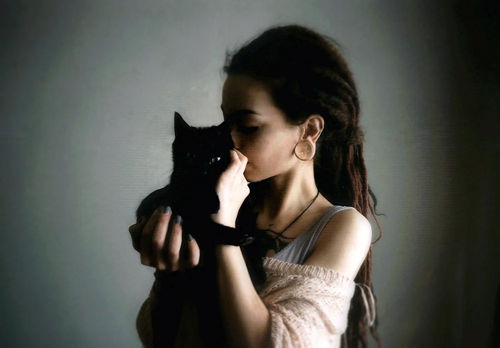 Fotoshooting mit Katze