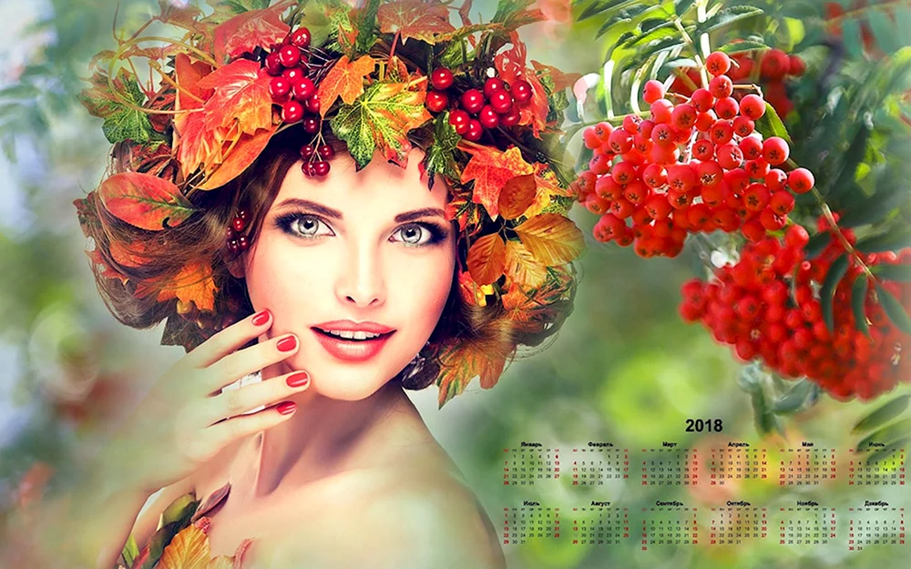 Mädchen Herbst
