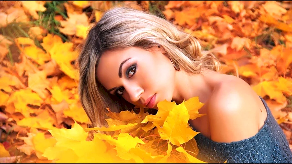Herbst-Mädchen