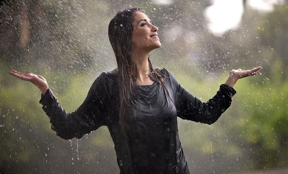Tanzen im Regen
