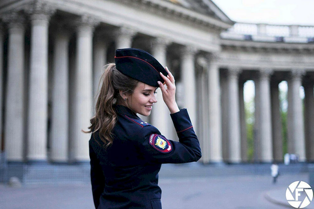 Polizistin Maria Andreyevna Kotikova