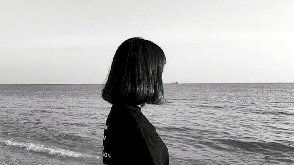 Mädchen mit einem Bob