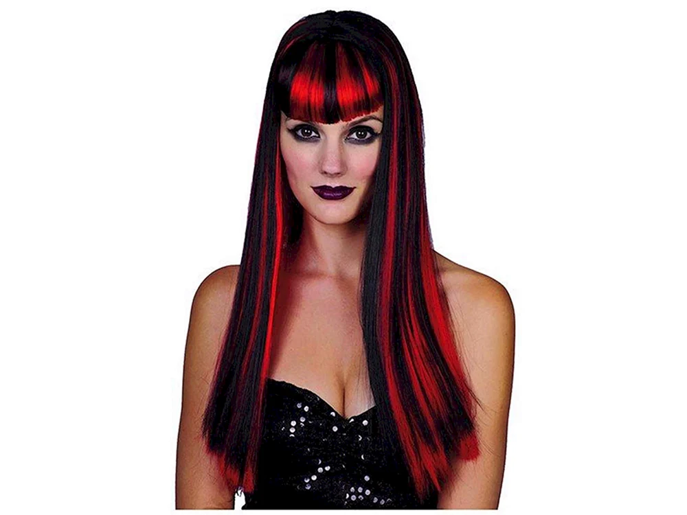 Ombré Haarfärbung rot