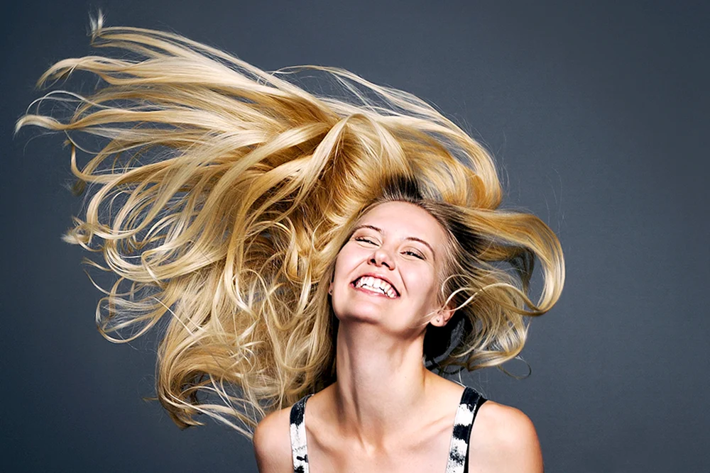 Mädchen mit wachsendem Haar
