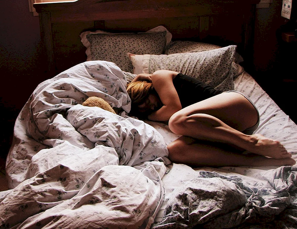 Mädchen am Morgen