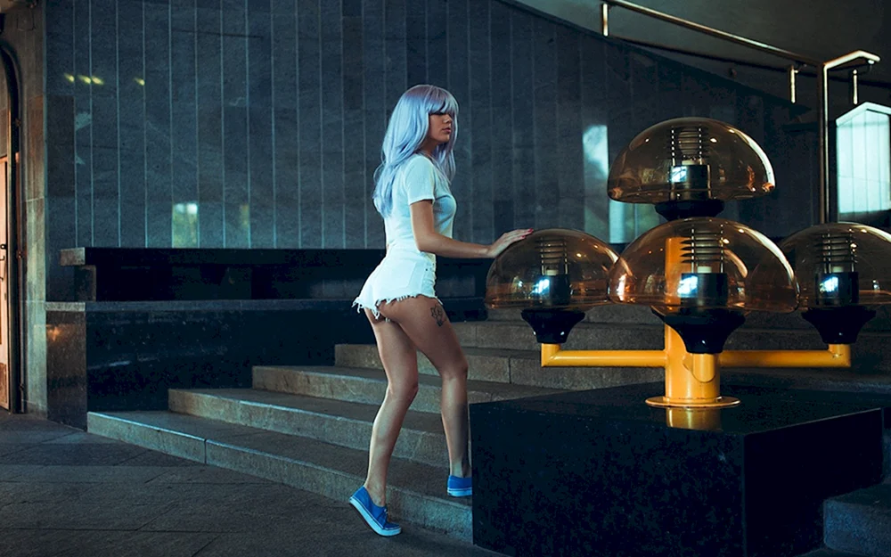 Girl stripper android 18