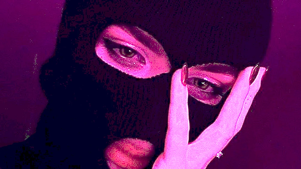 Mann in Balaclava
