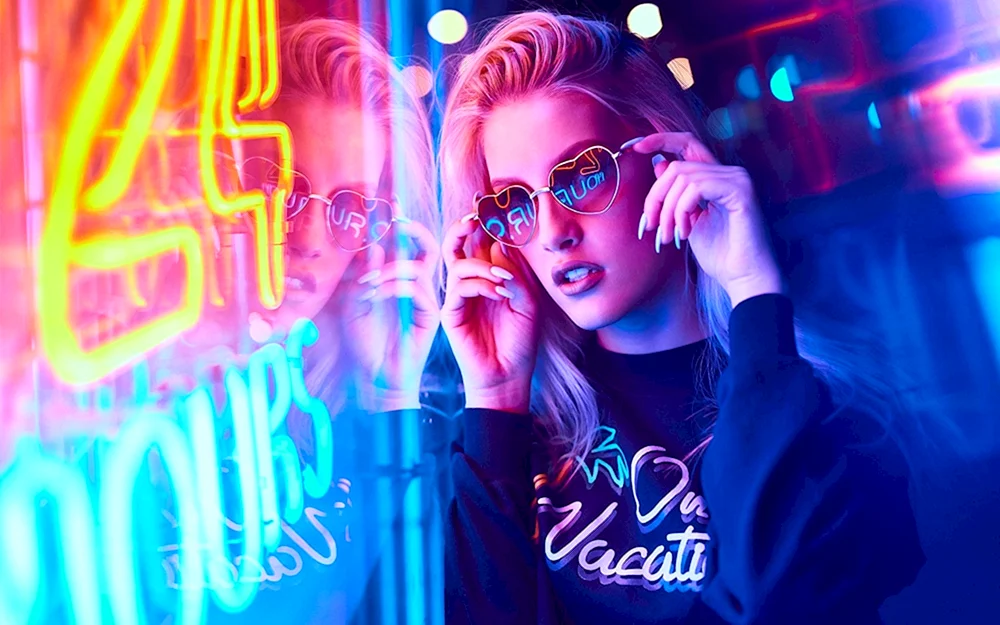 Neon Portrait
