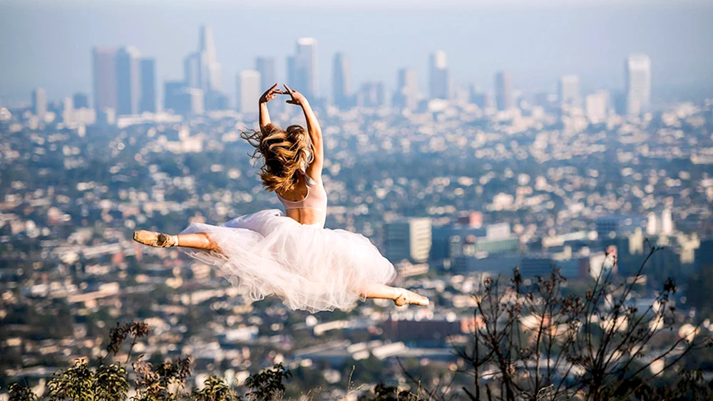 Girl in Flight