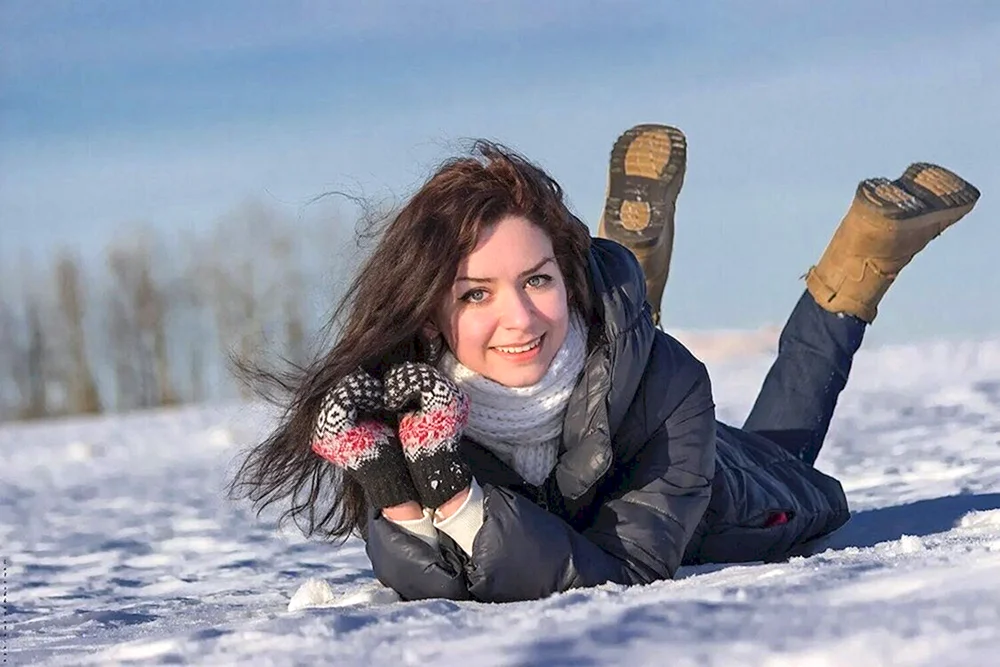 Winter-Fotoshooting im Winter