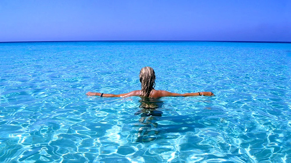 Mädchen meer