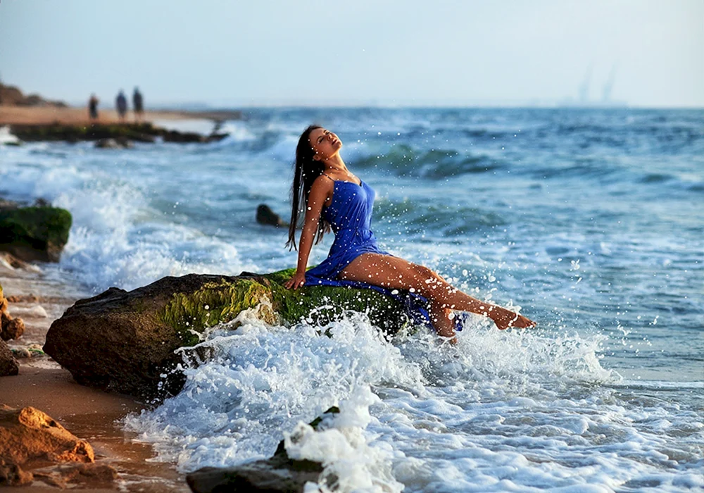 Fotoshooting am Meer