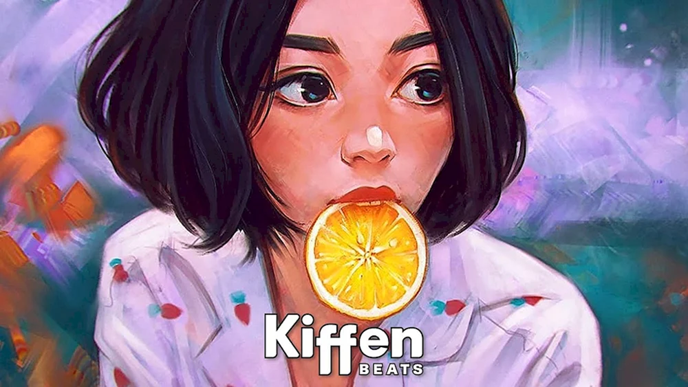Mädchen im Cartoon-Stil