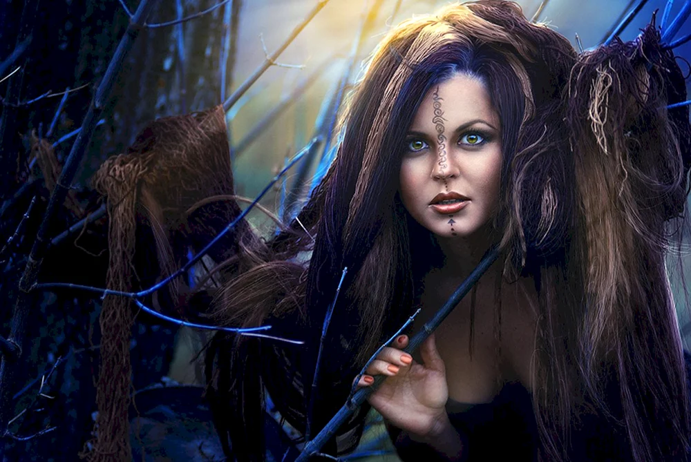 Mädchen Hexen Schön