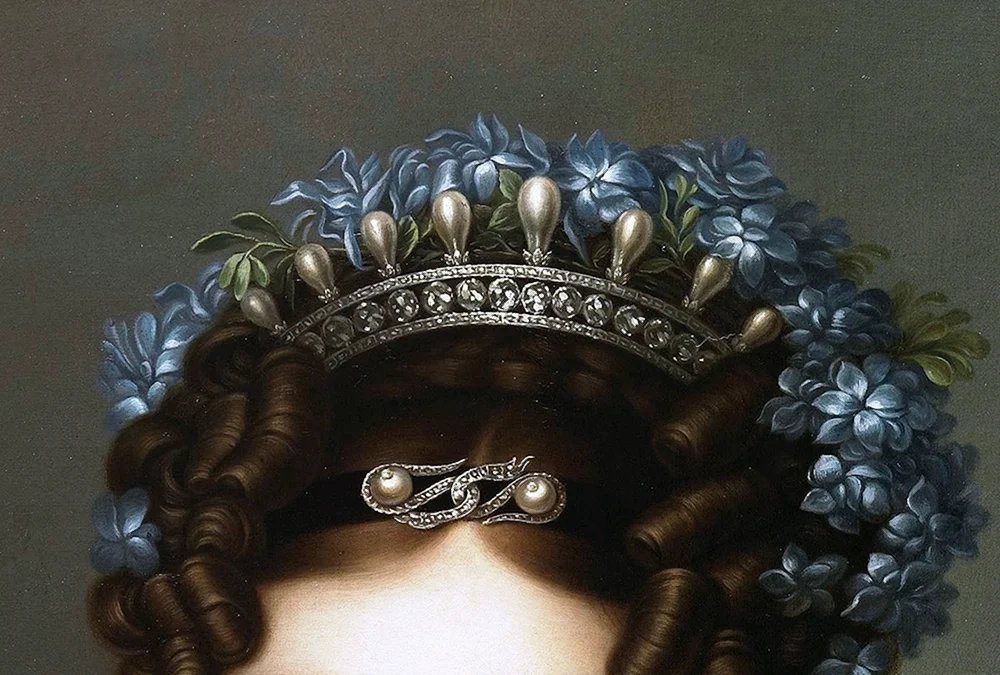 Portraits von Marie- Marie Antoinette Frisur Fontange