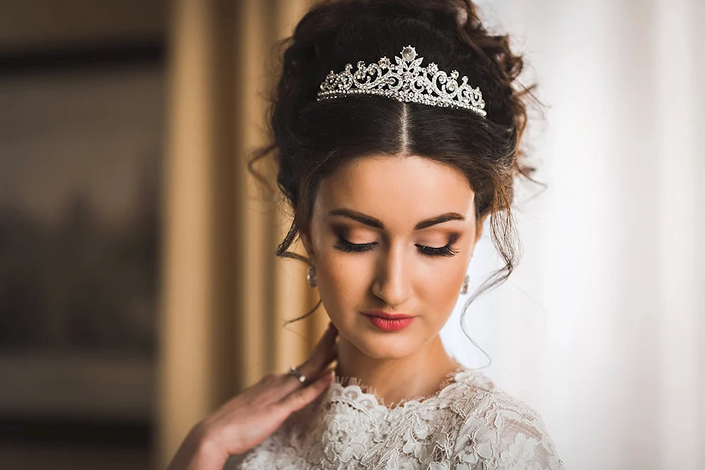 Brautschleier-Diadem