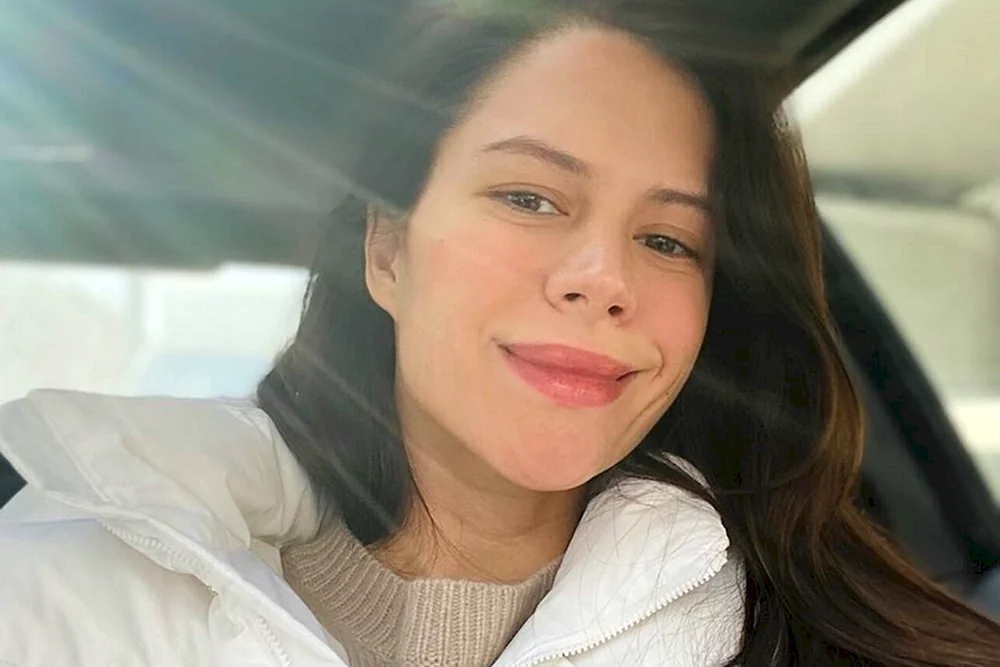 Diana Pozharskaia mit ihrem Mann.
