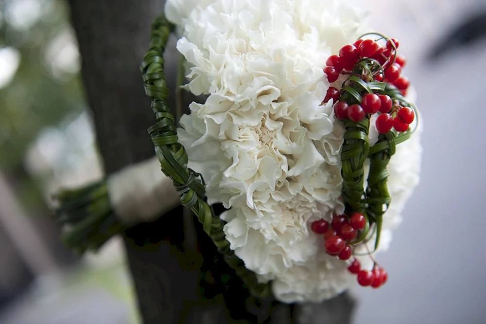 Dianthus-Hochzeitsstrauß