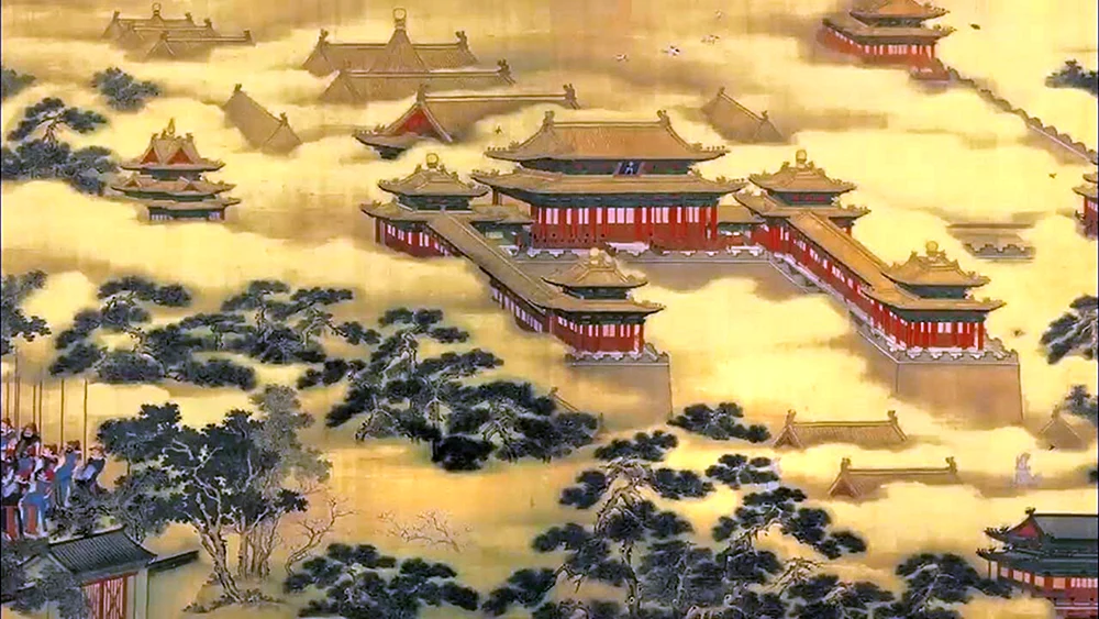 Chinesischer Stil Hintergrund