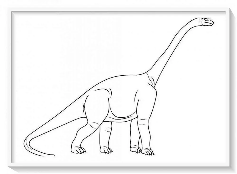 Dinosaurier Zeichnung