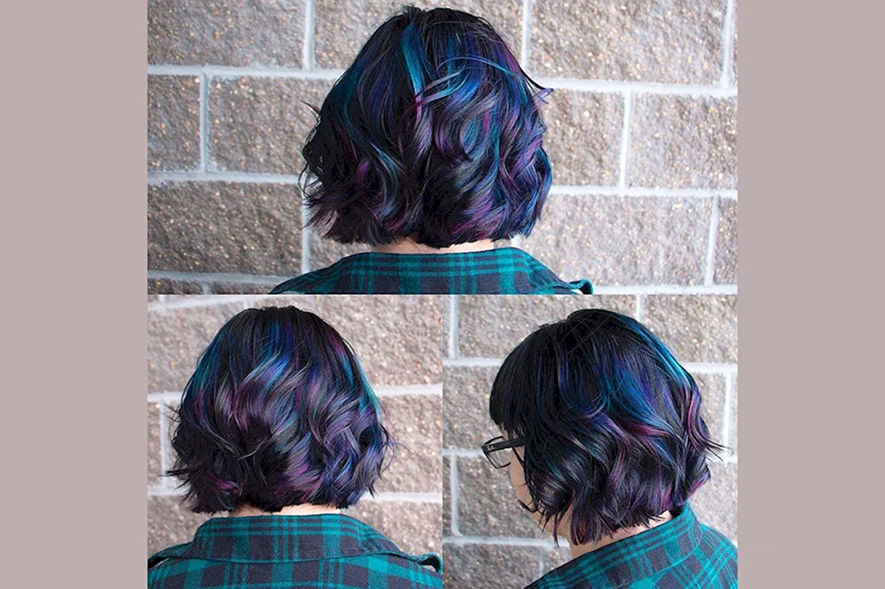 Dip Dye auf kurzem Haar