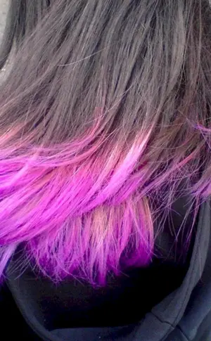 Dip Dye Haarfärbung