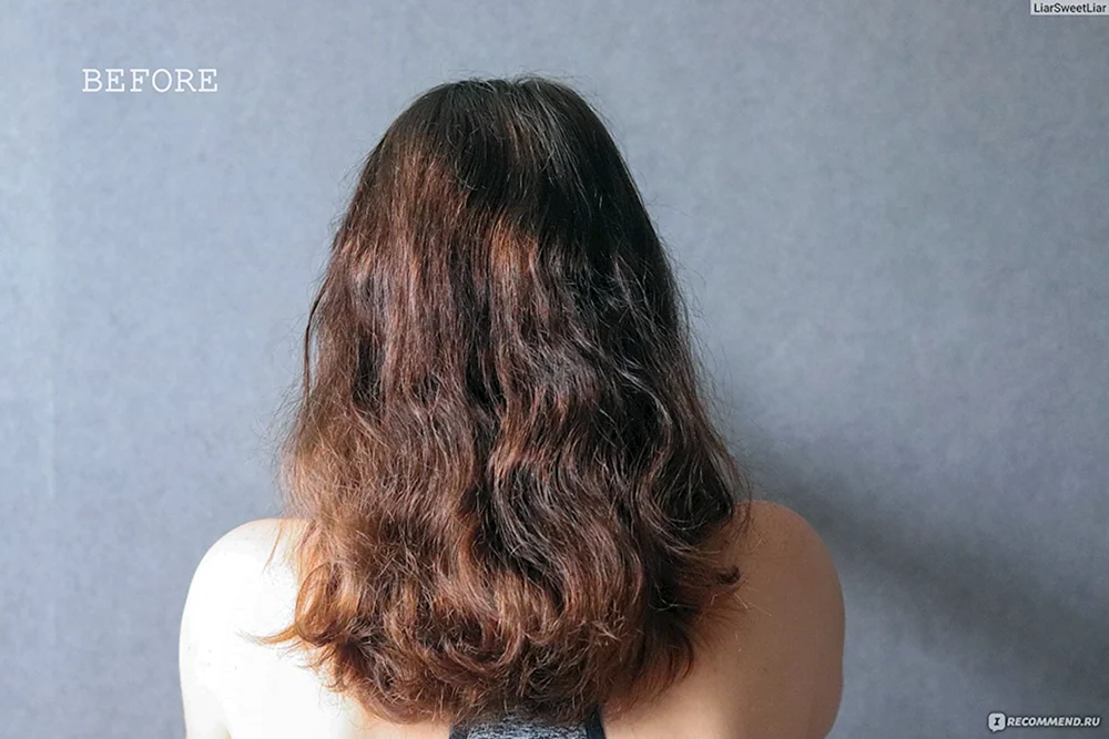 Poröses Haar