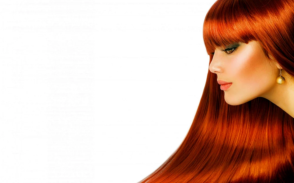 Rotes Haar