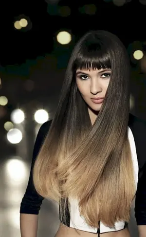 Langes Haar