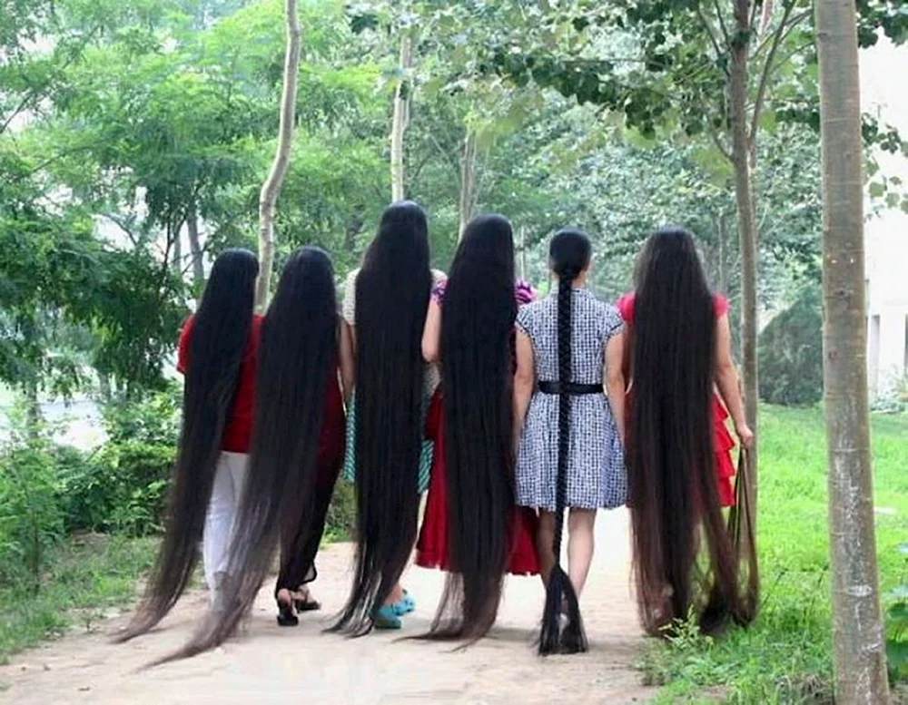 Lange Haare