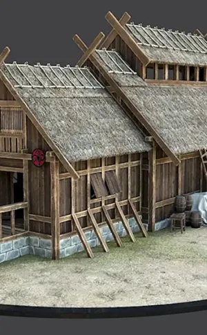 Wikinger-Langhaus Valheim