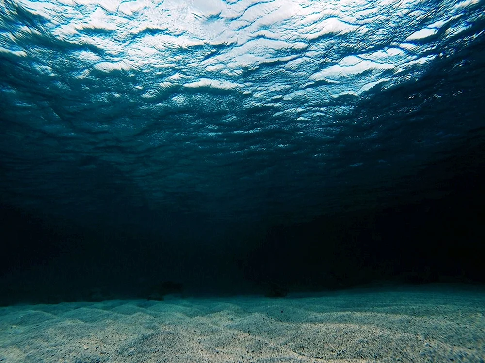 Ozean unter Wasser