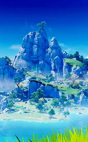 Wind Valley Genshin Impact Landscape