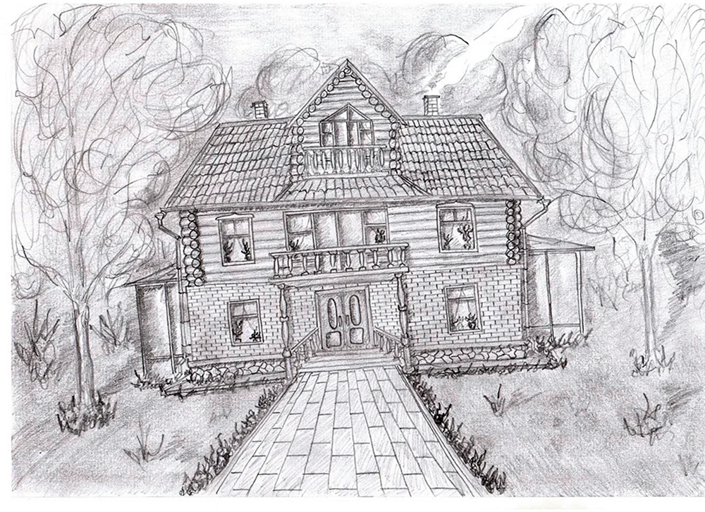 Haus ausmalen