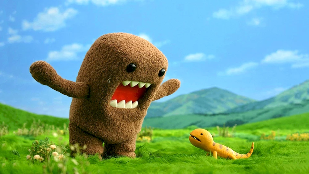 Domo kun cartoon