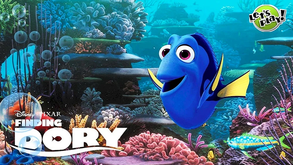 Nemo und Dory Fisch Cartoon