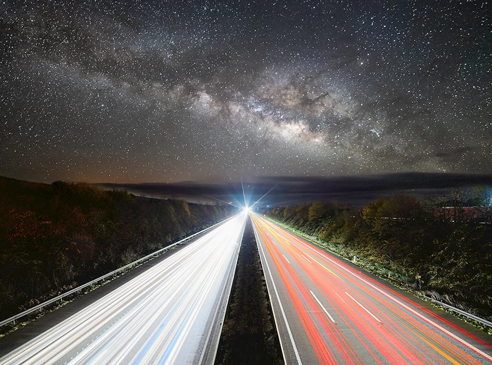 Straße zum Himmel