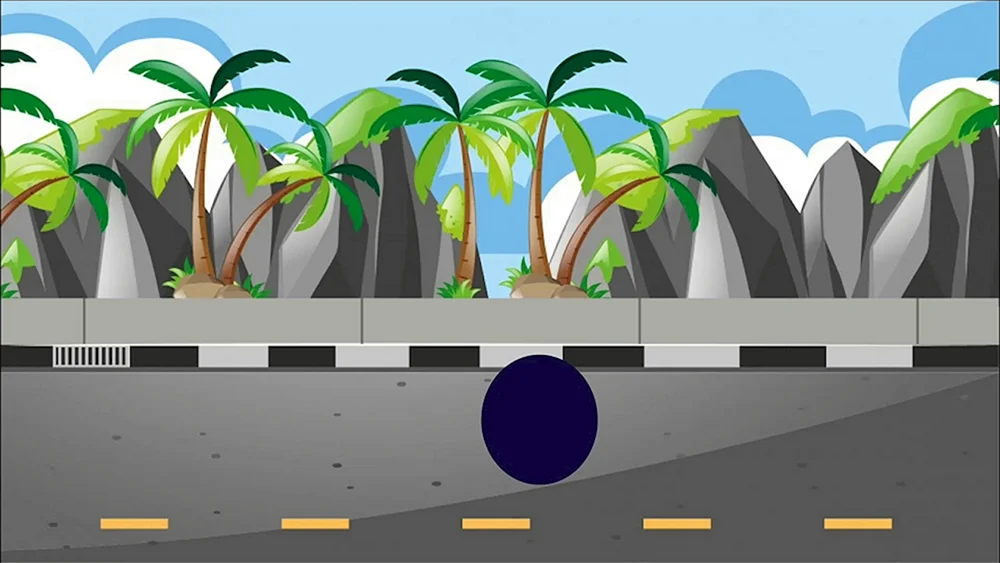 Straße Cartoon Straße