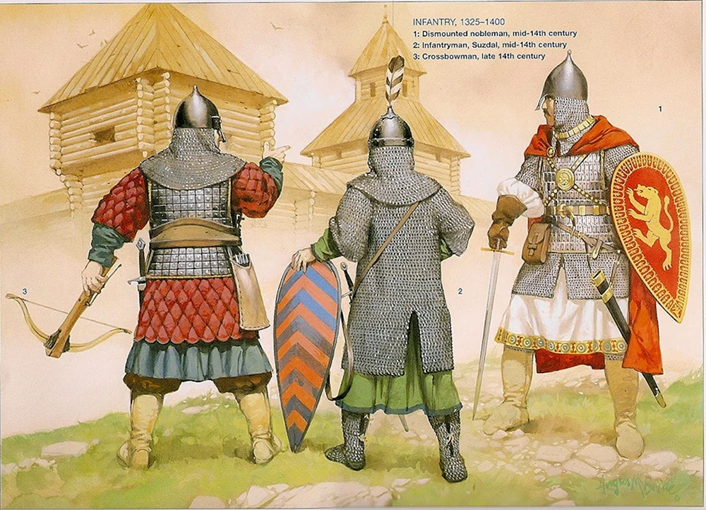 Bogatyr Vityaz Krieger druzhinnyk