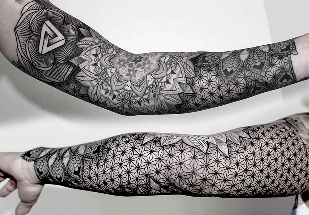 Ärmel-Tattoo