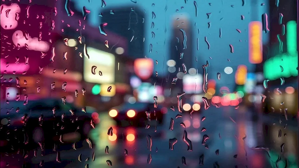 Regen und Sonnenschein