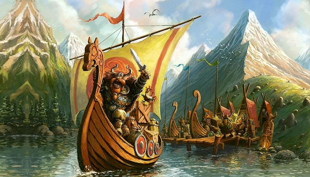 Ragnar und Lagertha